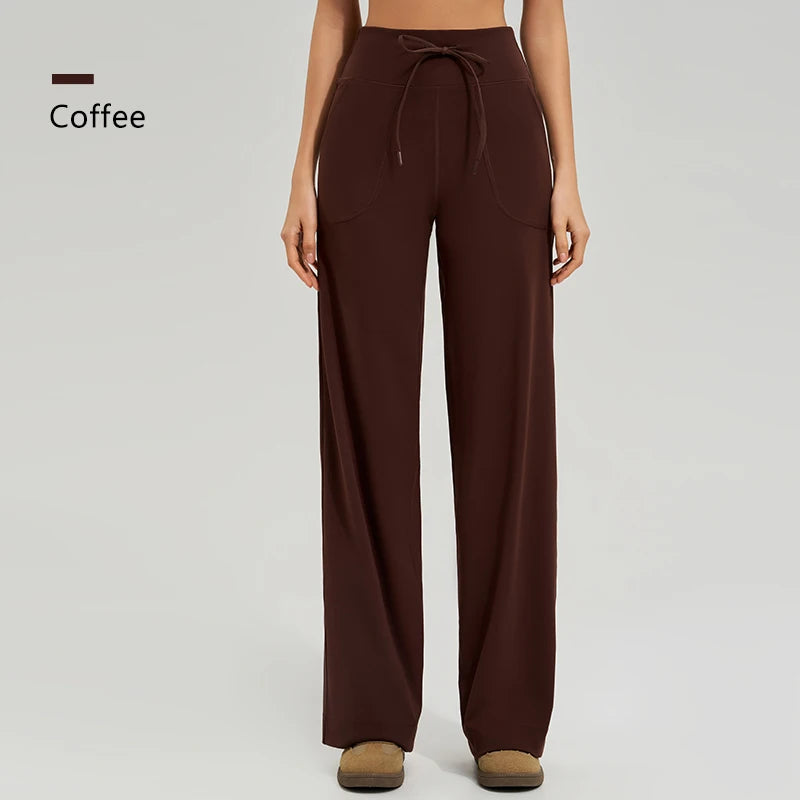 Women's High Waist Loose Running Yoga Pants