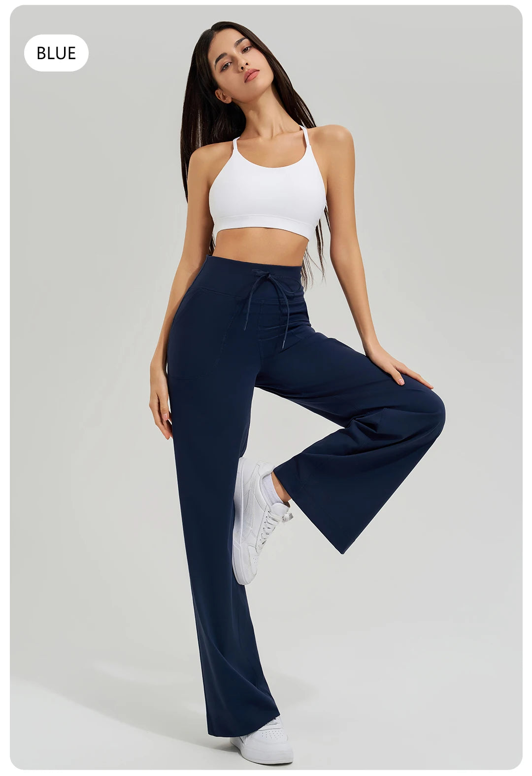 Women's High Waist Loose Running Yoga Pants