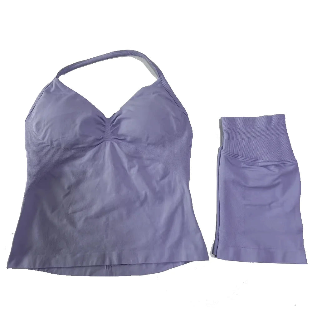 Seamless Fitness Yoga Set for Women - Comfort & Style