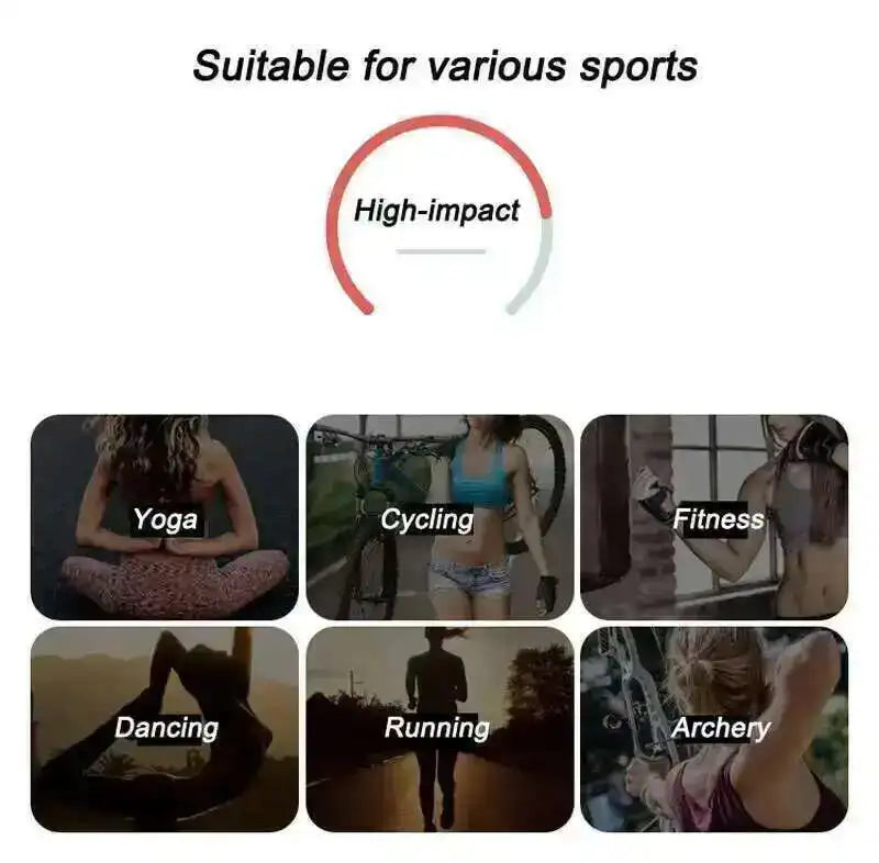 High-impact seamless sports bra for women suitable for yoga cycling fitness dancing running archery