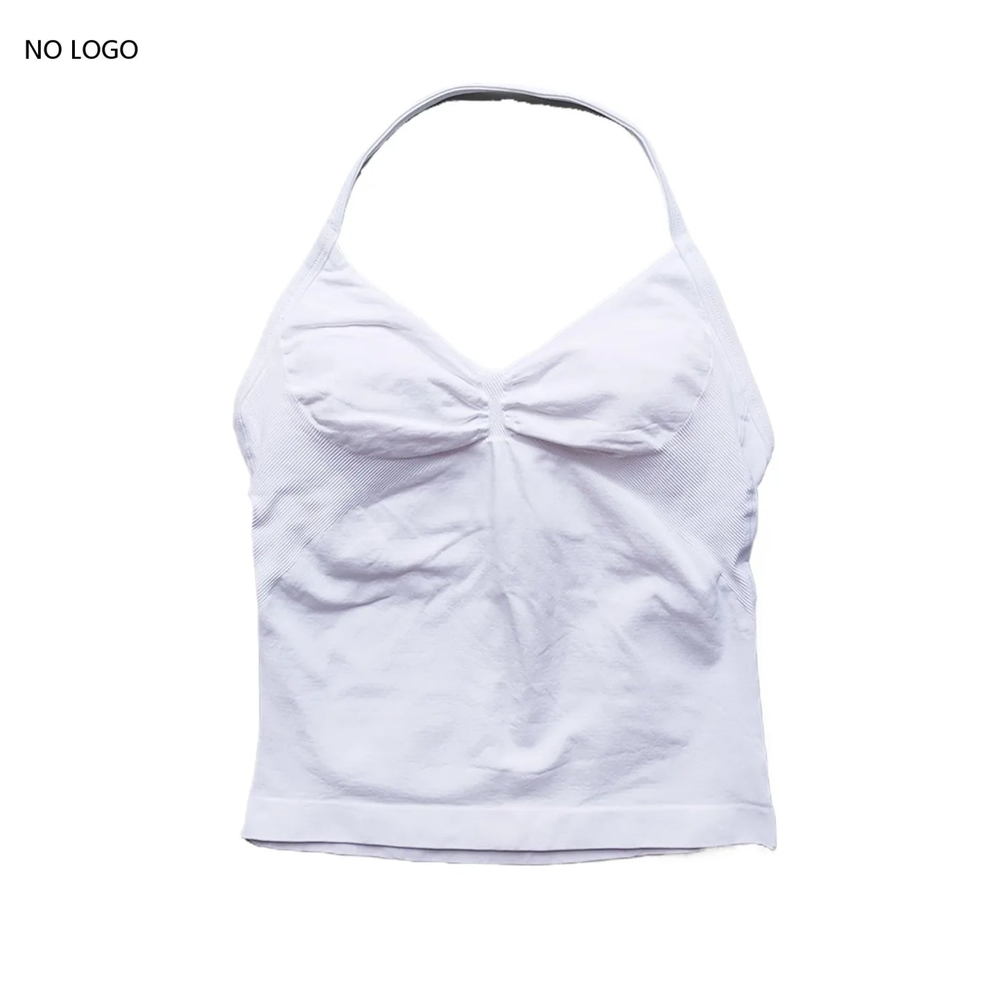 Women's Backless Gym Top - Soft, Stretchy Fit