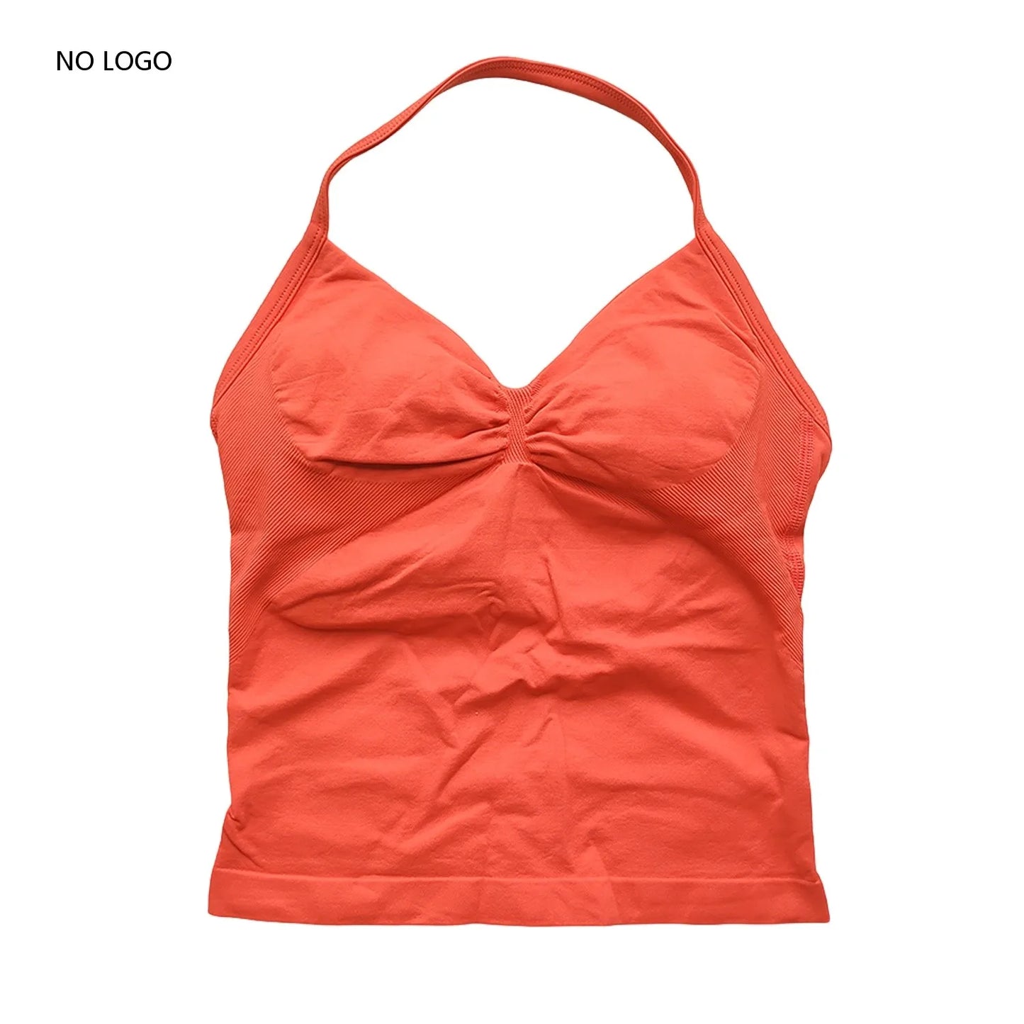 Women's Backless Gym Top - Soft, Stretchy Fit