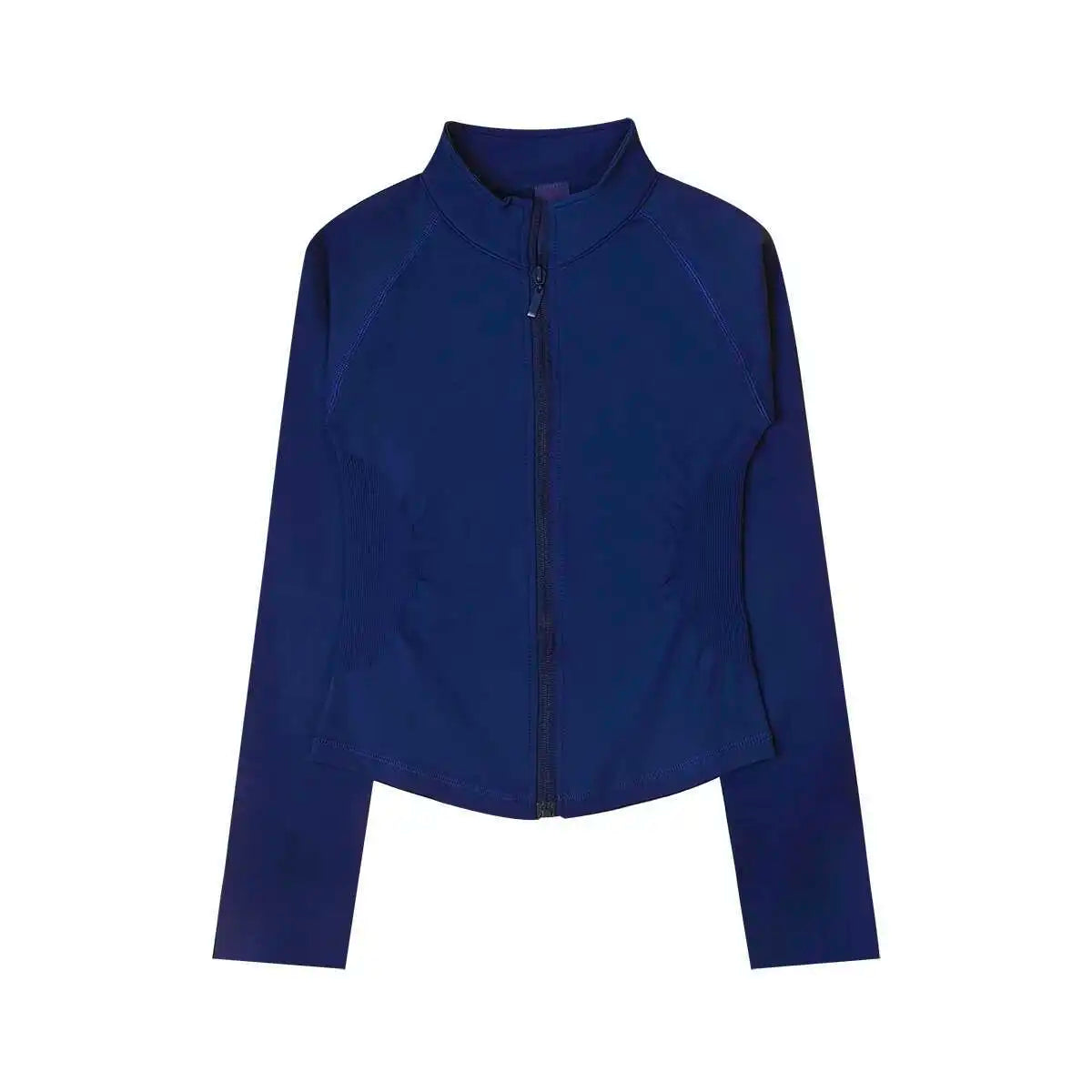 Seamless Zip Workout Jacket for Women – Slim Fit