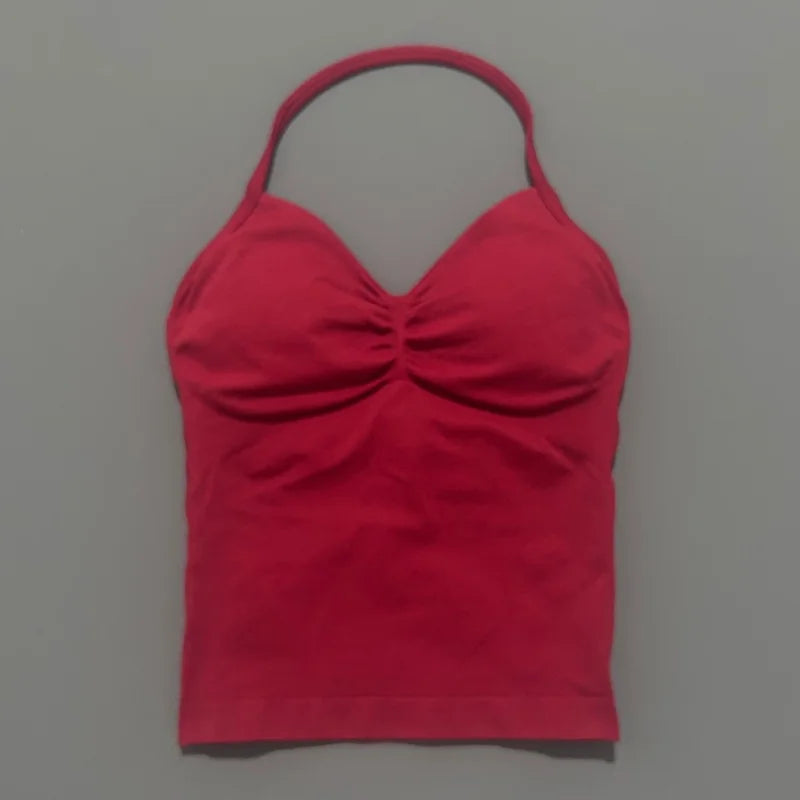 Open Back Yoga Tank Top for Women - Comfortable & Stylish