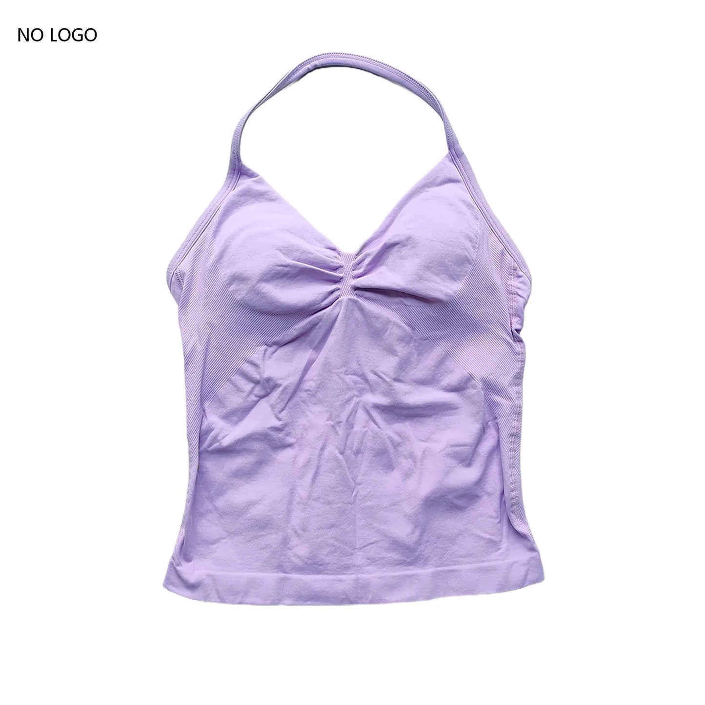 Women's Backless Gym Top - Soft, Stretchy Fit