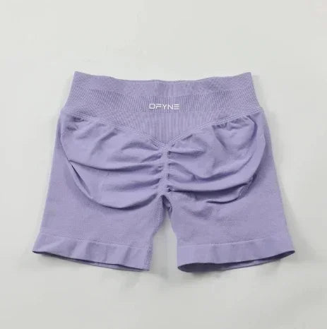 Df Impact Brand Shorts Low Waist Seamless Yoga Shorts Scrunch Bum Gym Shorts Women Workout Biker Stretch Fitness Short