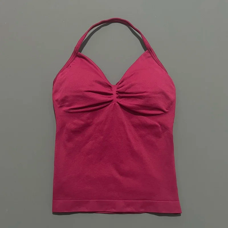 Open Back Yoga Tank Top for Women - Comfortable & Stylish