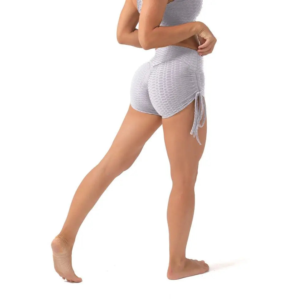 KiKis Push Up Sport Shorts Women - Textured High Waist