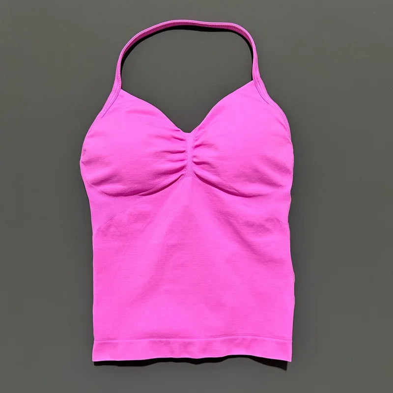 Open Back Yoga Tank Top for Women - Comfortable & Stylish