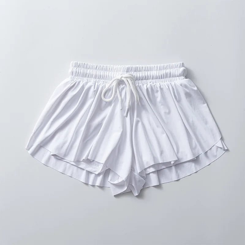 KiKis Yoga Running Skirt Shorts for Women with Pocket