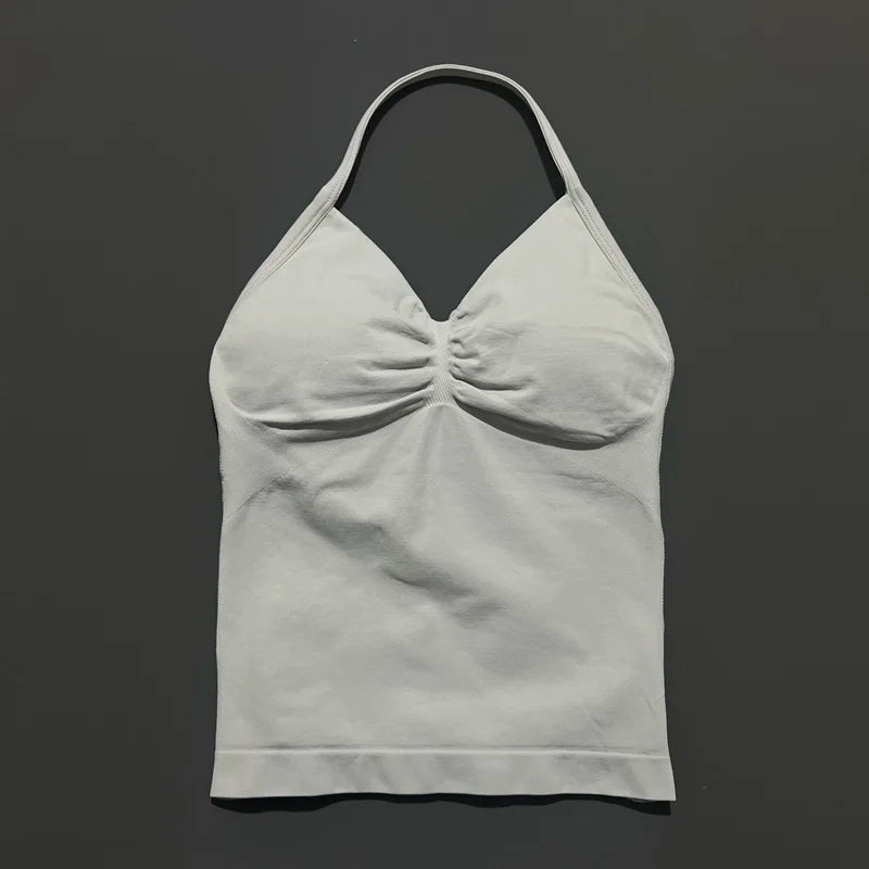 Open Back Yoga Tank Top for Women - Comfortable & Stylish