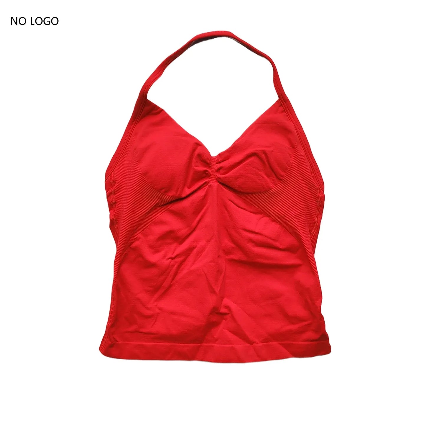 Women's Backless Gym Top - Soft, Stretchy Fit