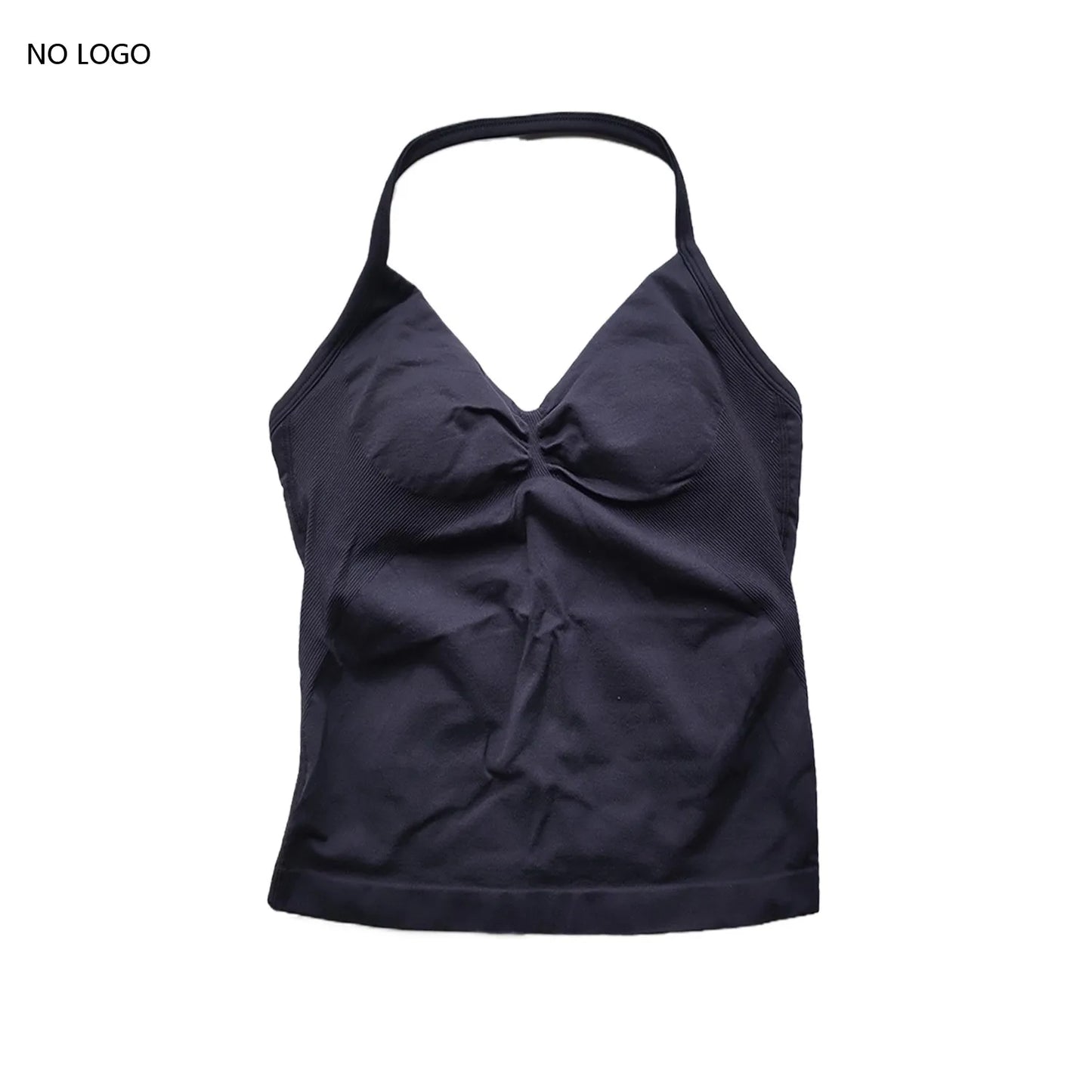Women's Backless Gym Top - Soft, Stretchy Fit