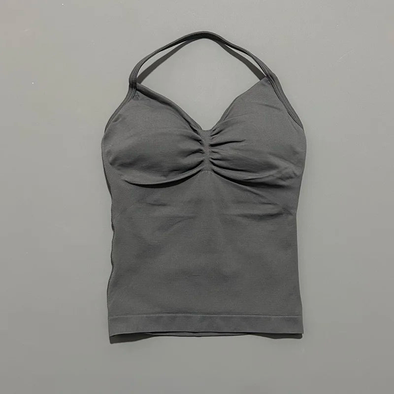 Open Back Yoga Tank Top for Women - Comfortable & Stylish