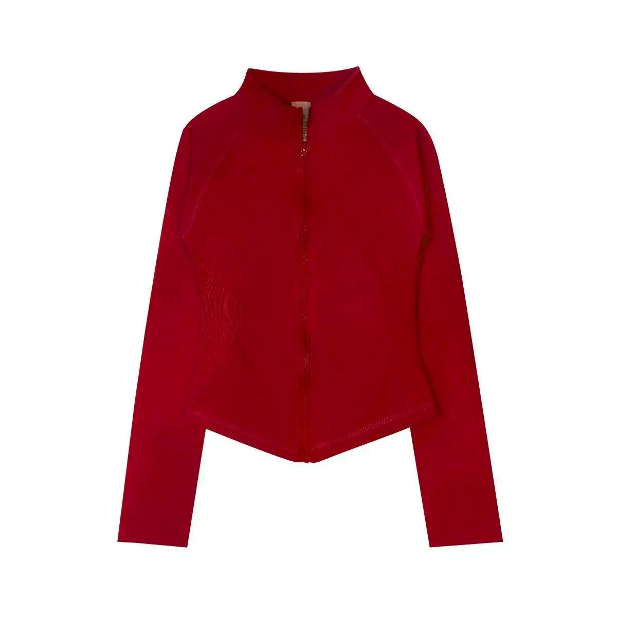Seamless Zip Workout Jacket for Women – Slim Fit