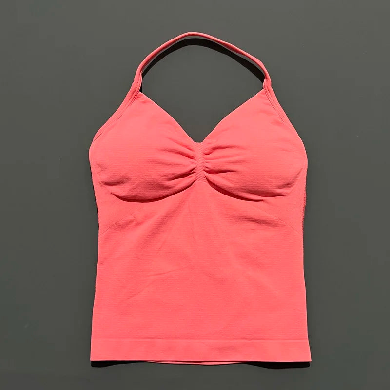 Open Back Yoga Tank Top for Women - Comfortable & Stylish