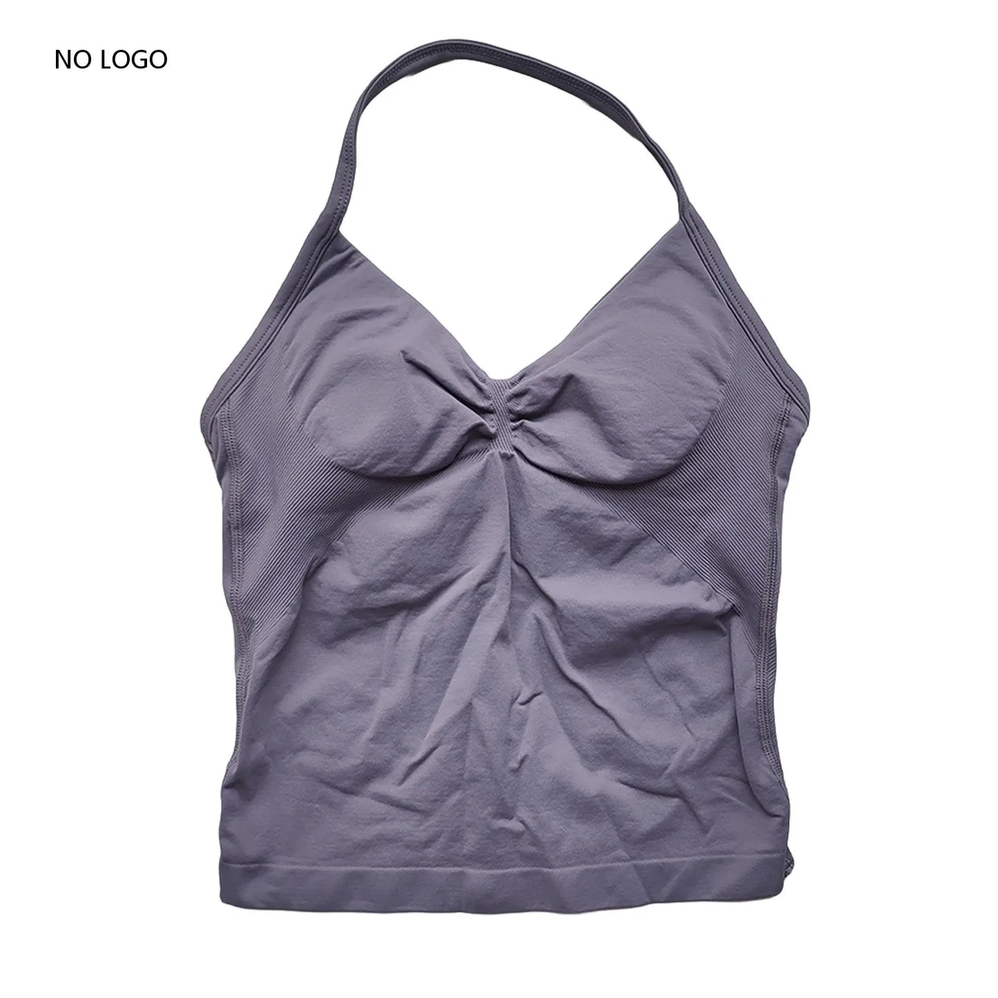 Women's Backless Gym Top - Soft, Stretchy Fit