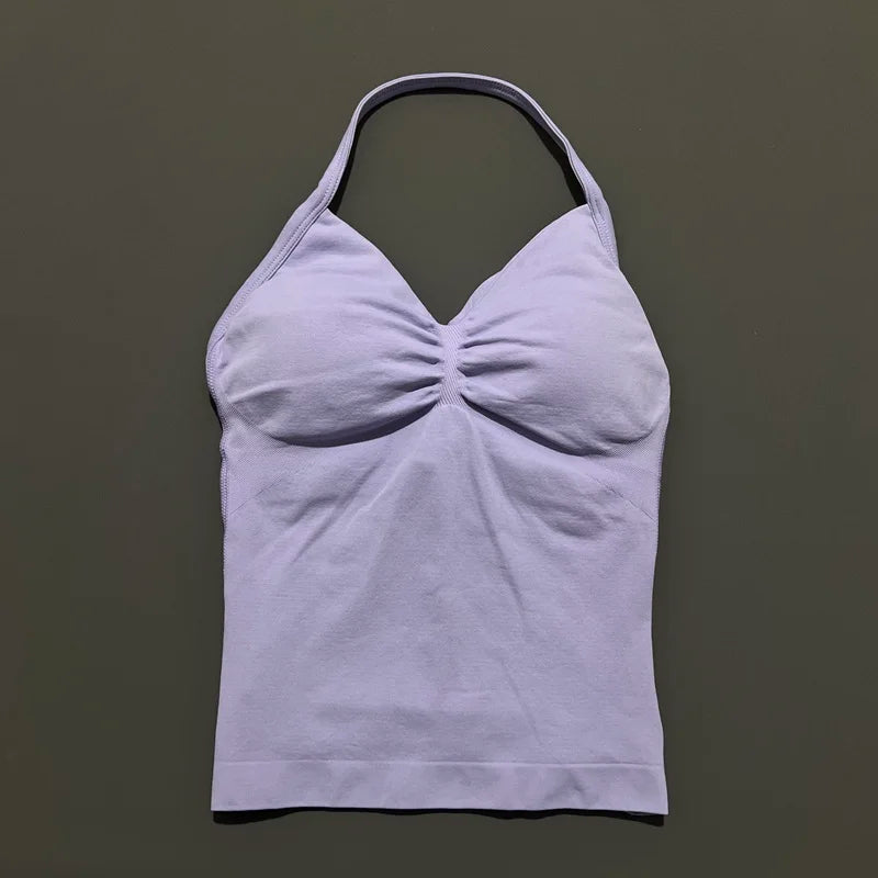 Open Back Yoga Tank Top for Women - Comfortable & Stylish