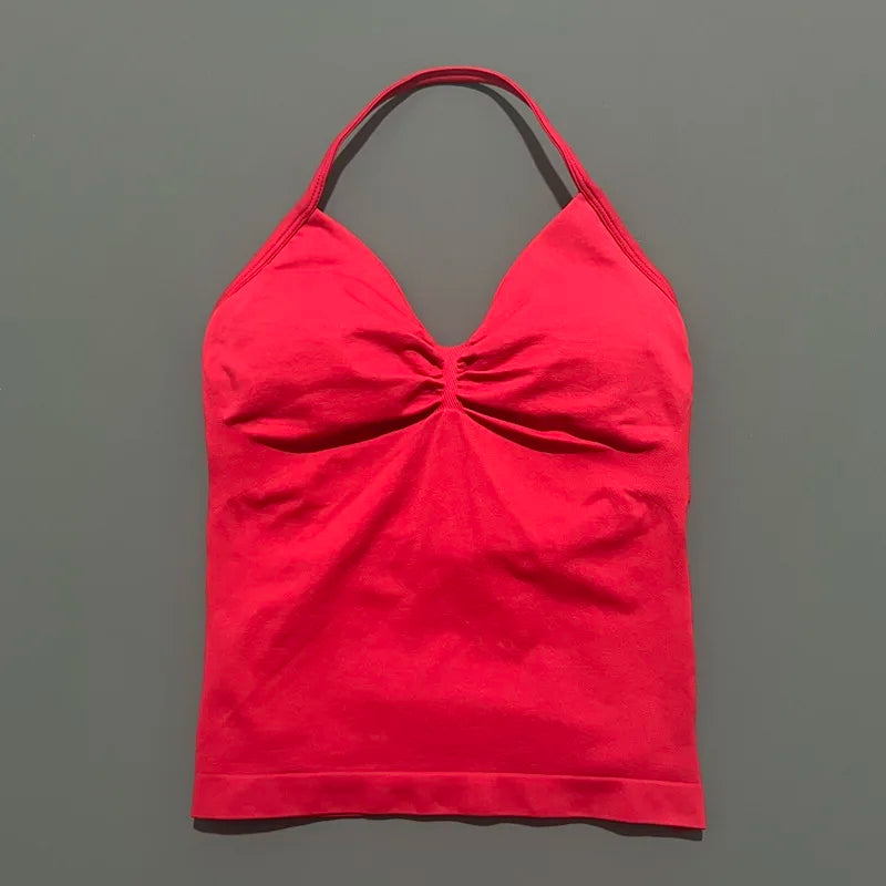 Open Back Yoga Tank Top for Women - Comfortable & Stylish