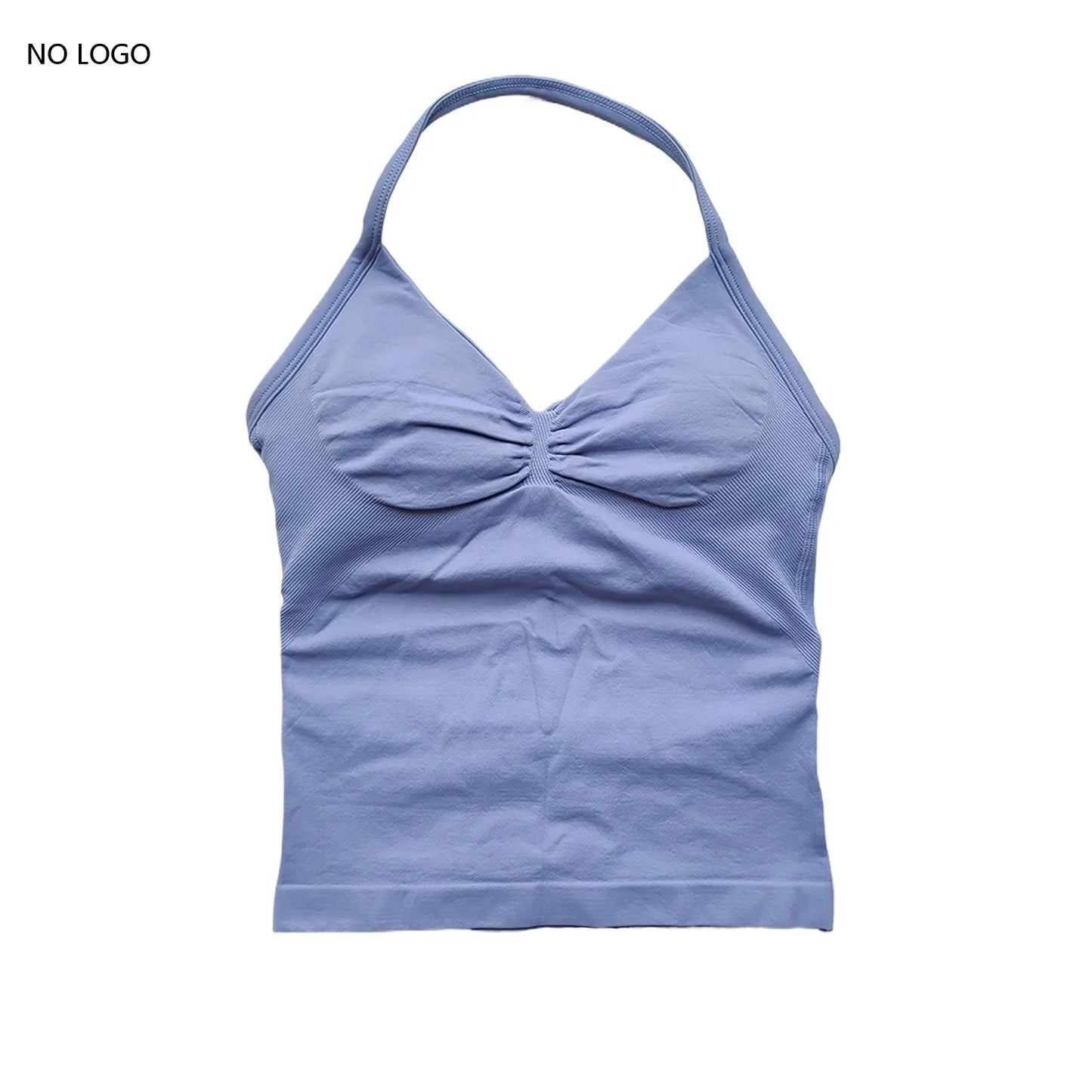 Women's Backless Gym Top - Soft, Stretchy Fit