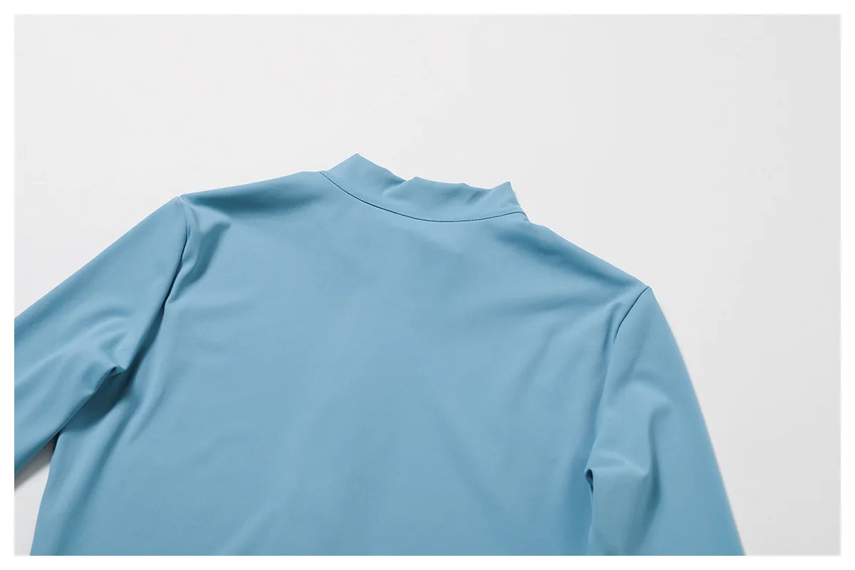 Women's Gym Workout Zip Up Top - Slim Fit