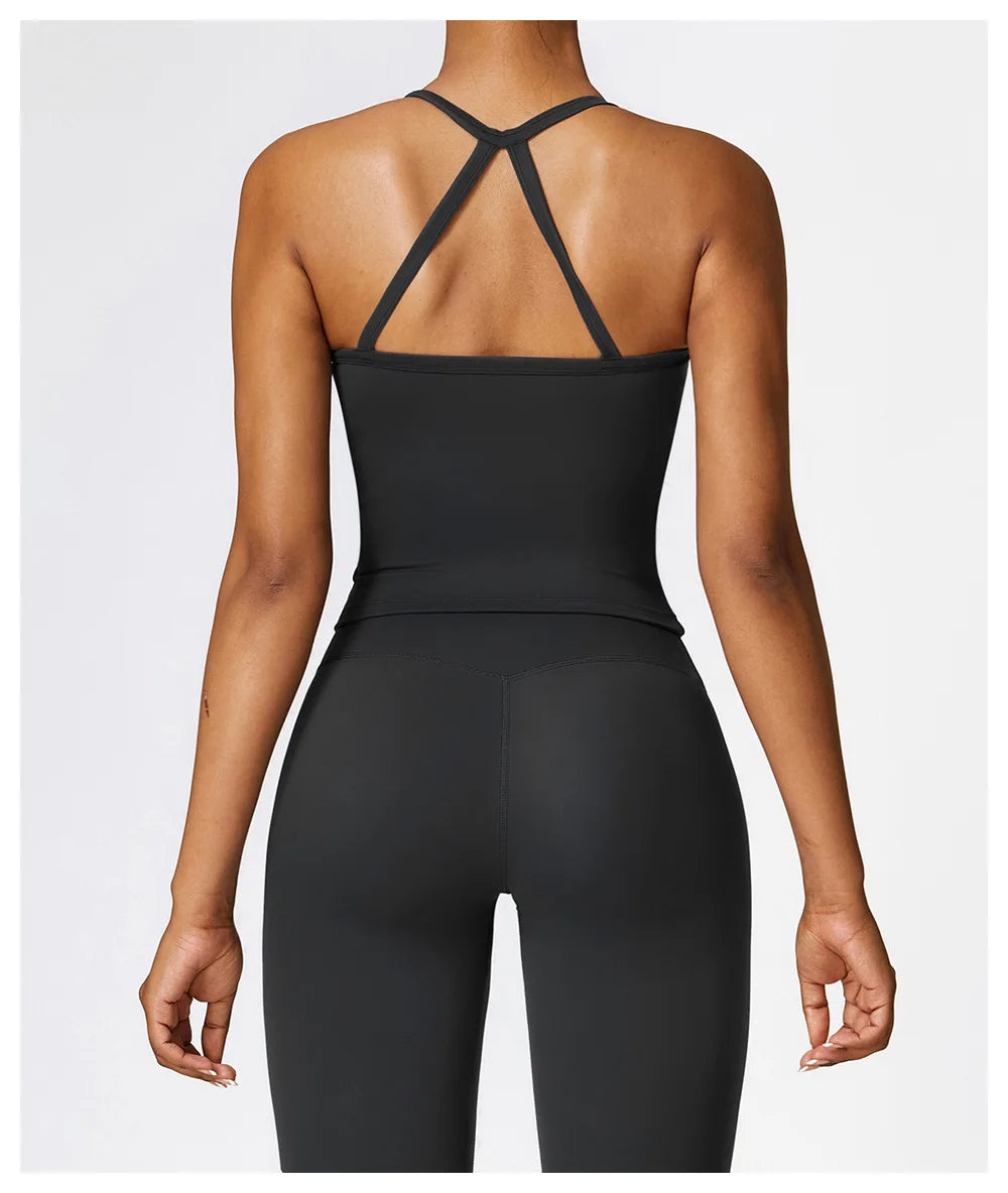 Breathable Gym Workout Bra for Women - Lightweight