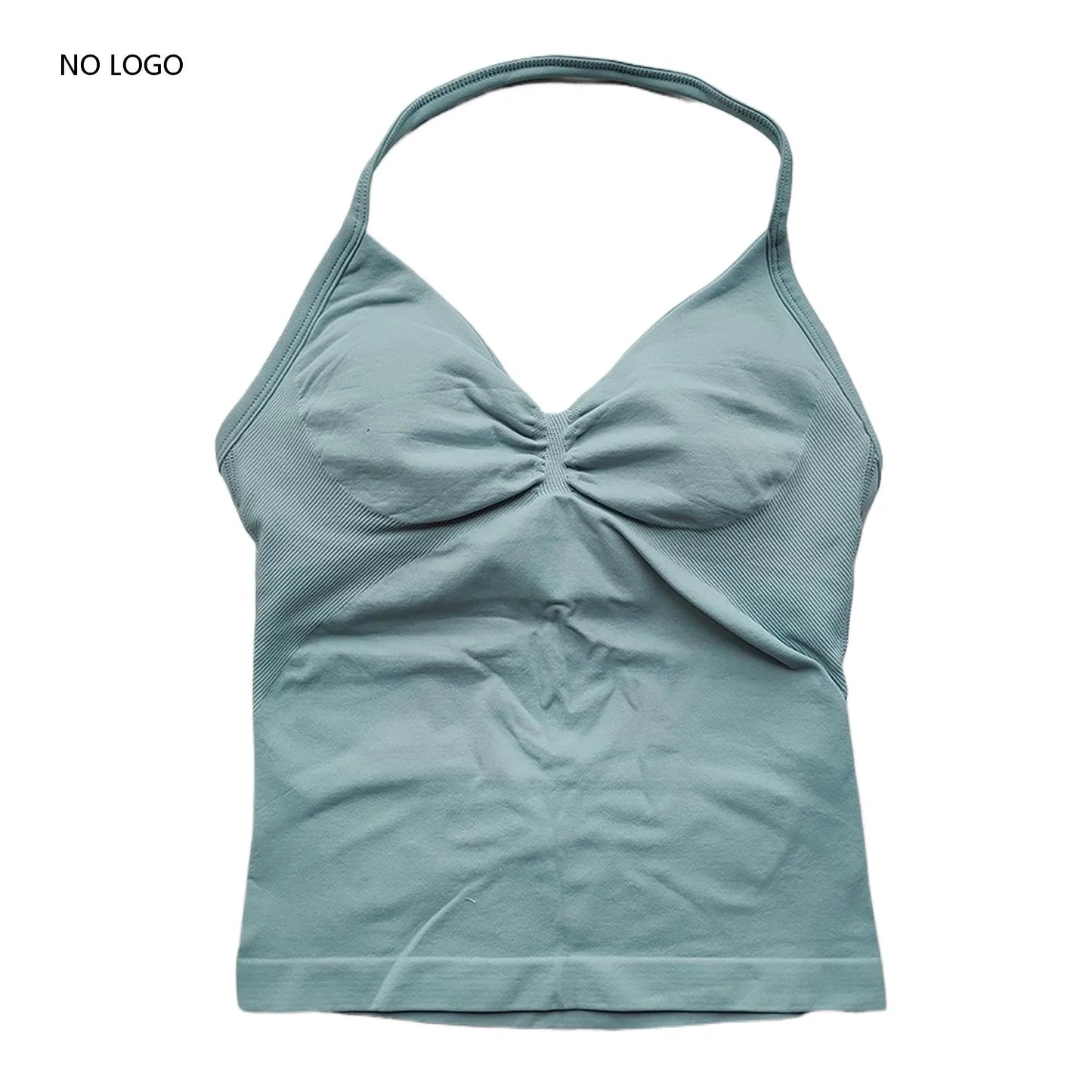 Women's Backless Gym Top - Soft, Stretchy Fit