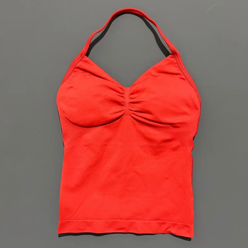 Open Back Yoga Tank Top for Women - Comfortable & Stylish