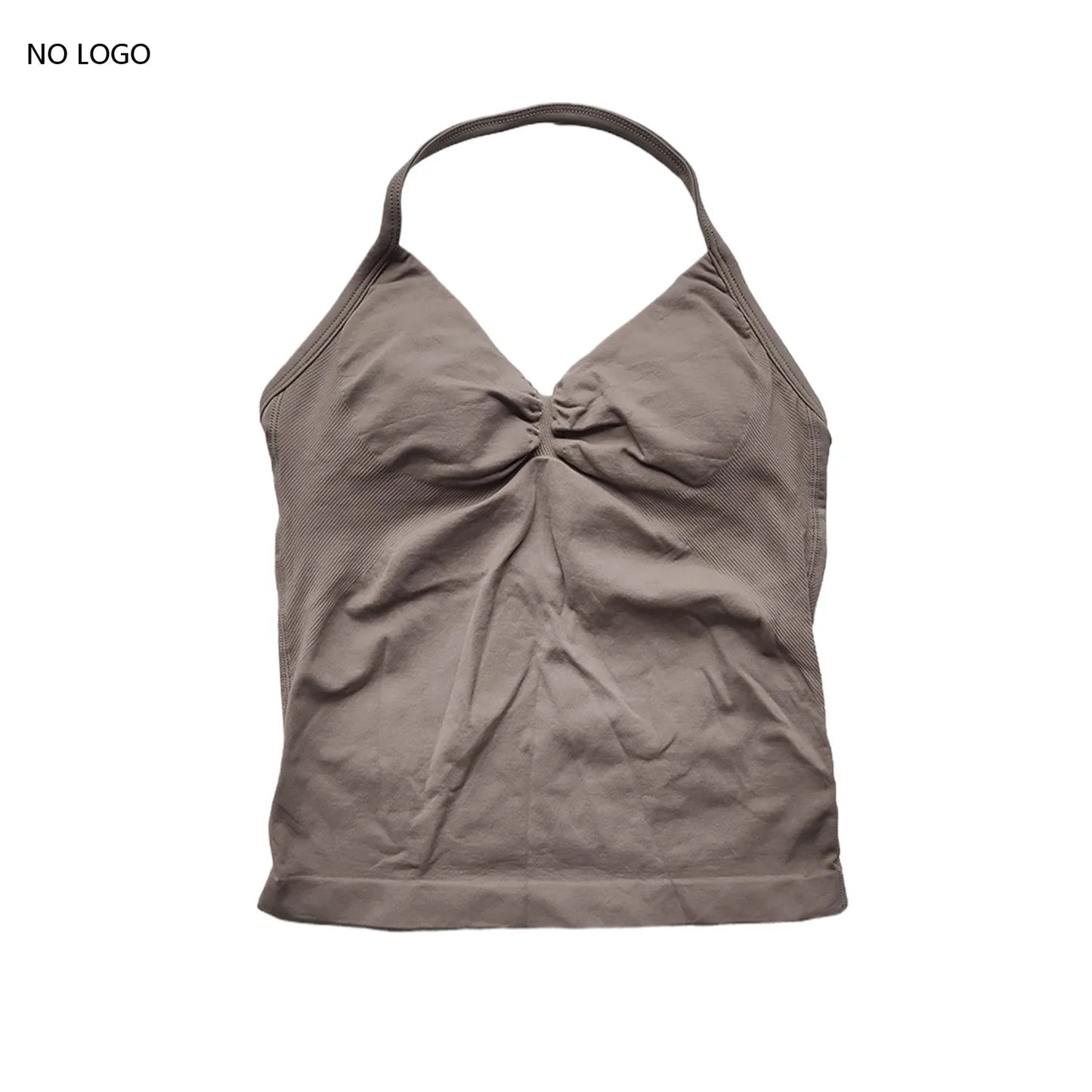 Women's Backless Gym Top - Soft, Stretchy Fit