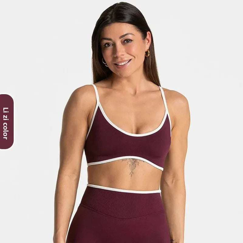 Shockproof Yoga Bra Outdoor Fitness Support