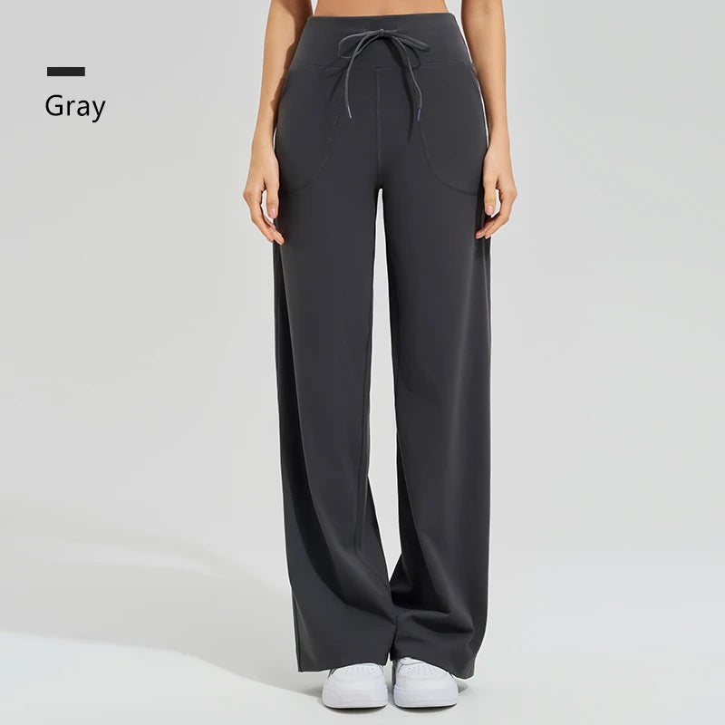 Women's High Waist Loose Running Yoga Pants