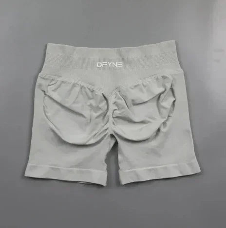 Df Impact Brand Shorts Low Waist Seamless Yoga Shorts Scrunch Bum Gym Shorts Women Workout Biker Stretch Fitness Short