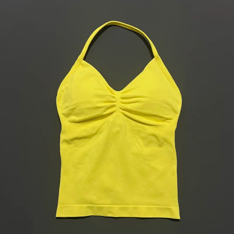 Open Back Yoga Tank Top for Women - Comfortable & Stylish