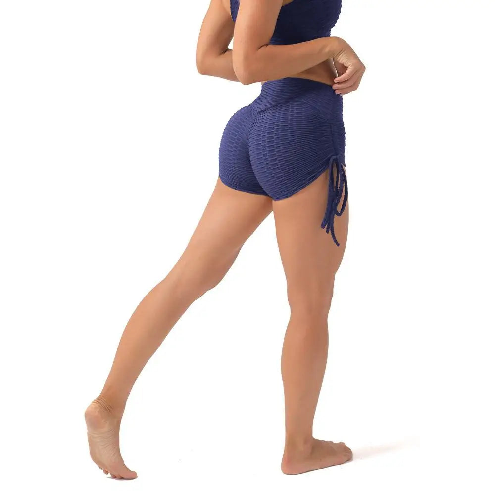 KiKis Push Up Sport Shorts Women - Textured High Waist
