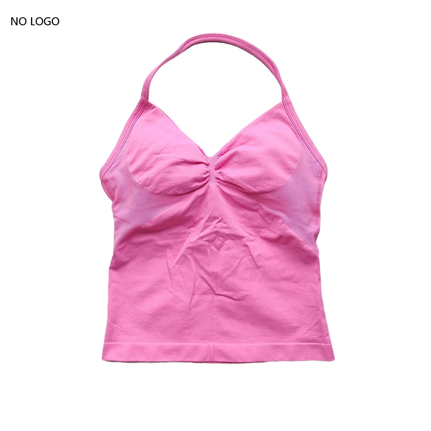 Women's Backless Gym Top - Soft, Stretchy Fit