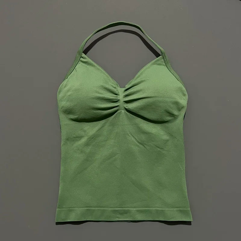 Open Back Yoga Tank Top for Women - Comfortable & Stylish