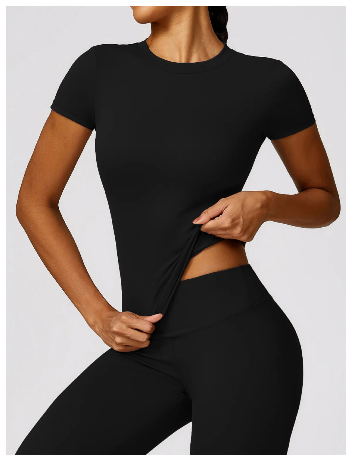 Seamless Yoga Top for Women – Lightweight & Stretchy