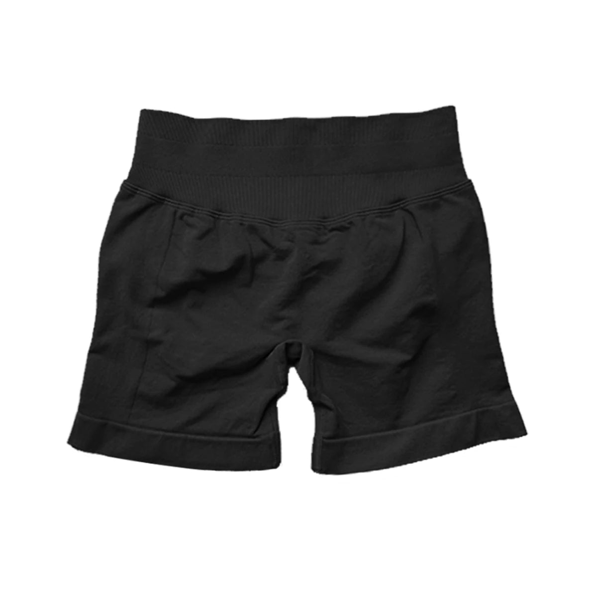 Black KiKis high waist gym shorts for women with comfortable stretch fabric and snug fit