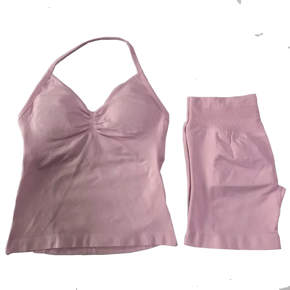 Seamless Fitness Yoga Set for Women - Comfort & Style