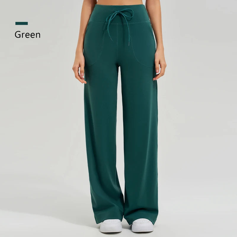 Women's High Waist Loose Running Yoga Pants