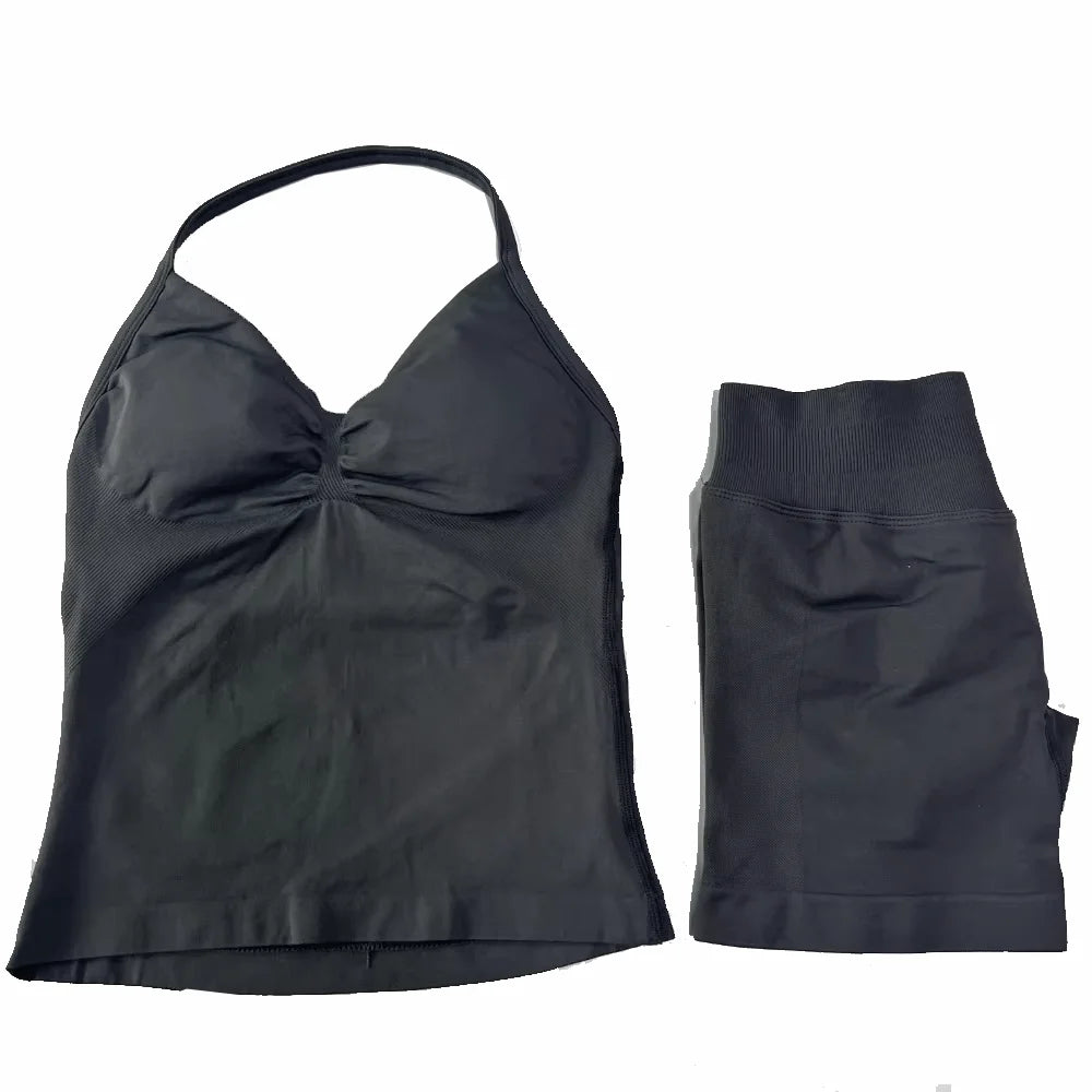 Seamless Fitness Yoga Set for Women - Comfort & Style