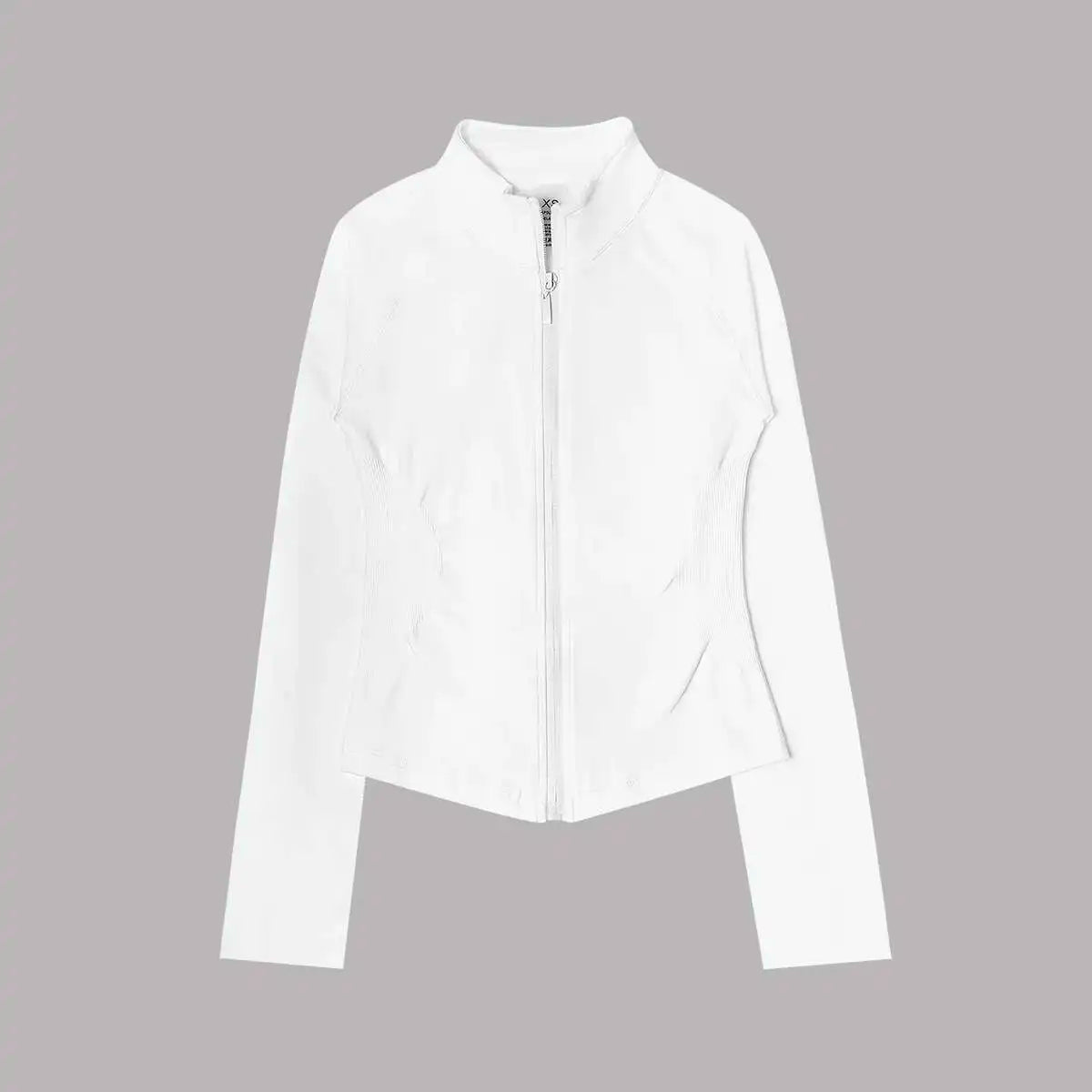 Seamless Zip Workout Jacket for Women – Slim Fit