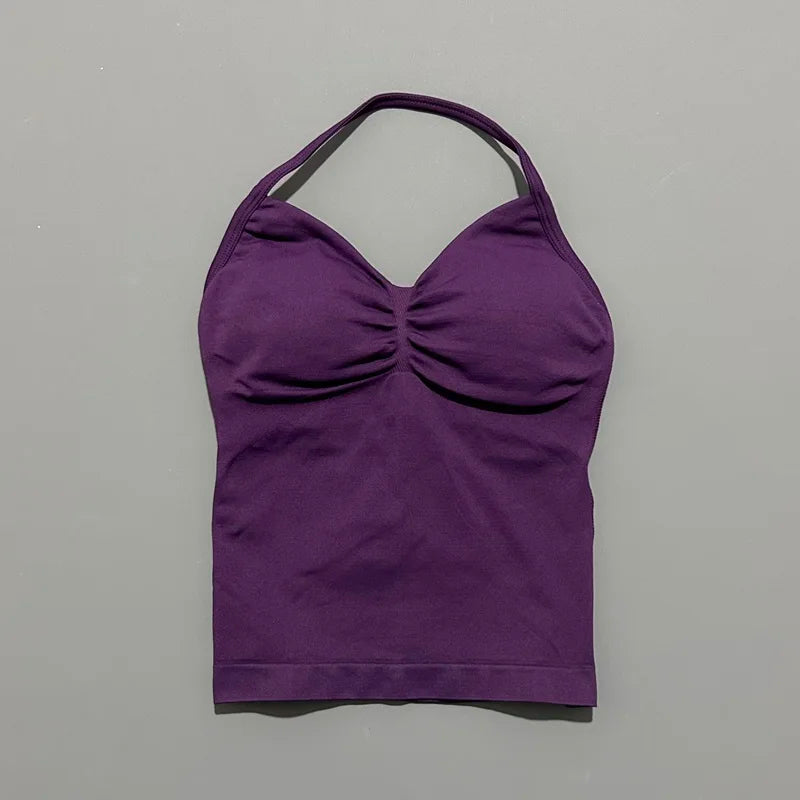 Open Back Yoga Tank Top for Women - Comfortable & Stylish