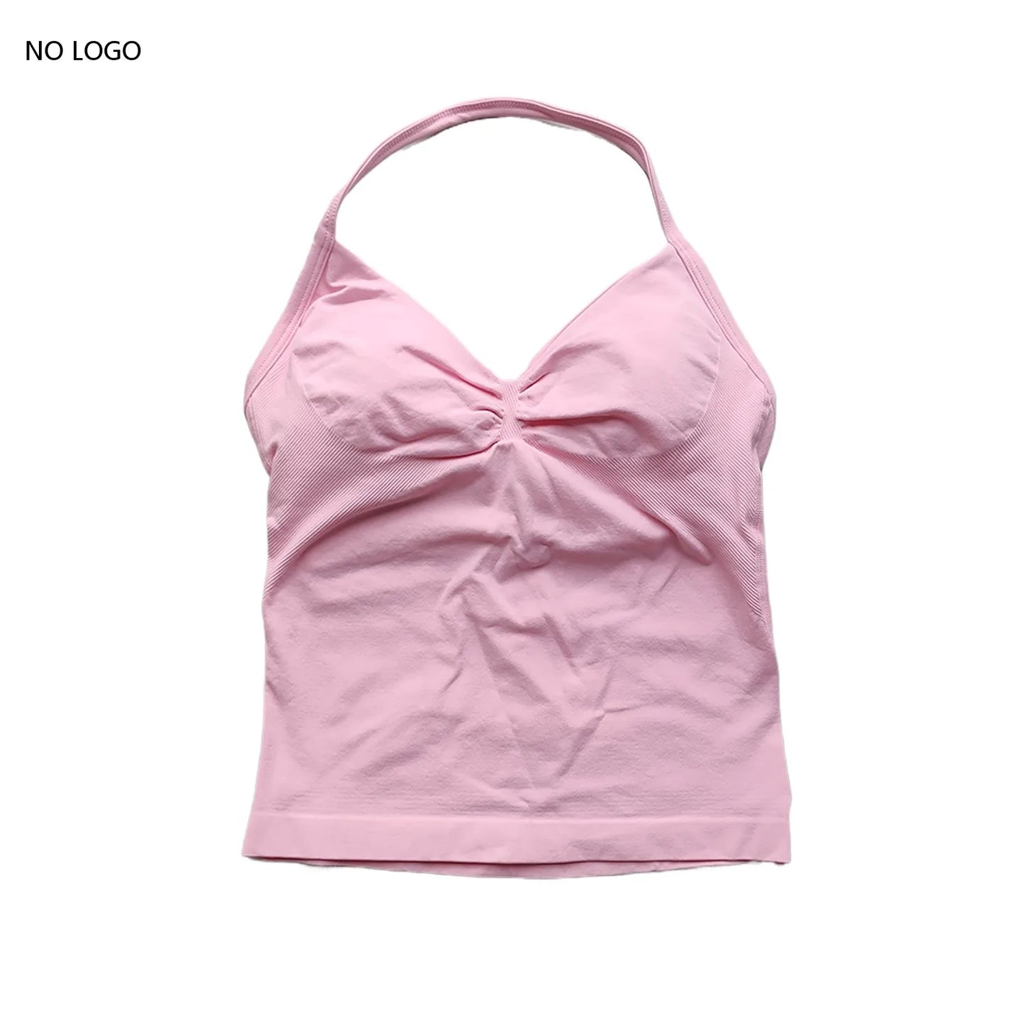 Women's Backless Gym Top - Soft, Stretchy Fit
