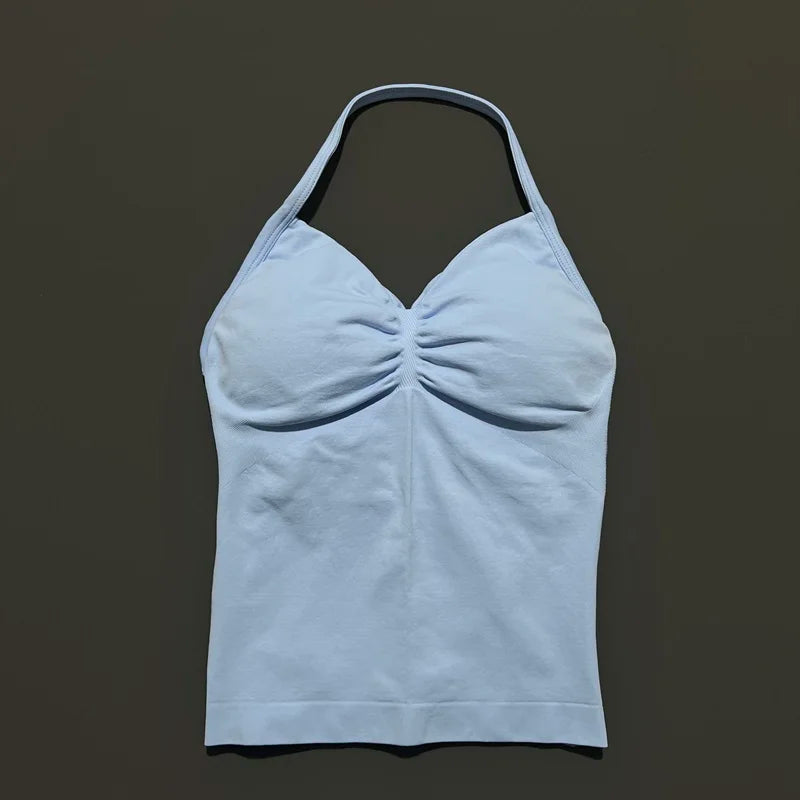 Open Back Yoga Tank Top for Women - Comfortable & Stylish