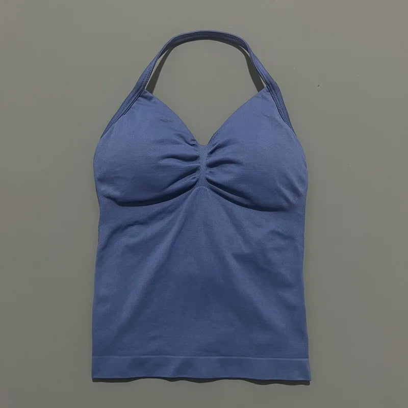 Open Back Yoga Tank Top for Women - Comfortable & Stylish