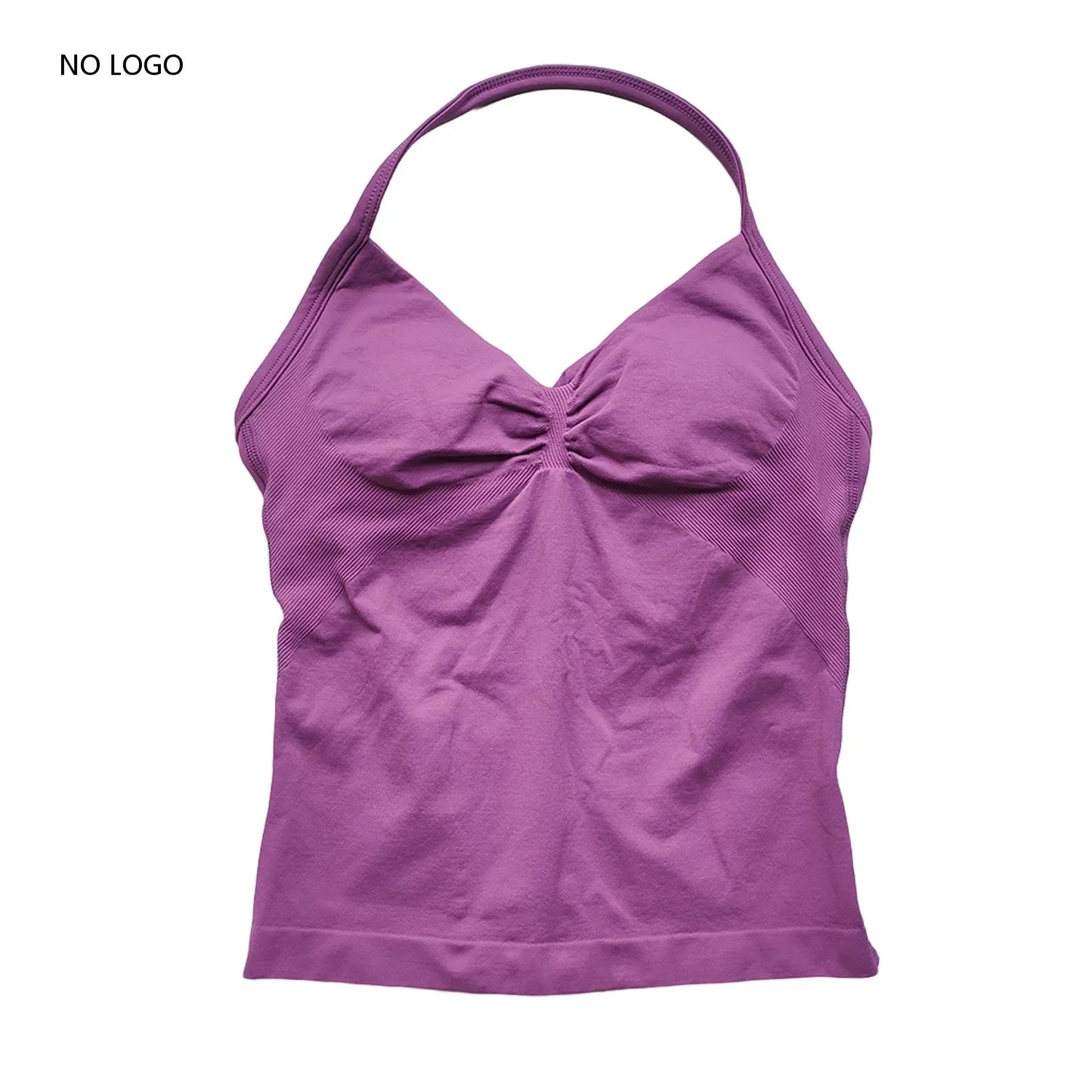 Women's Backless Gym Top - Soft, Stretchy Fit