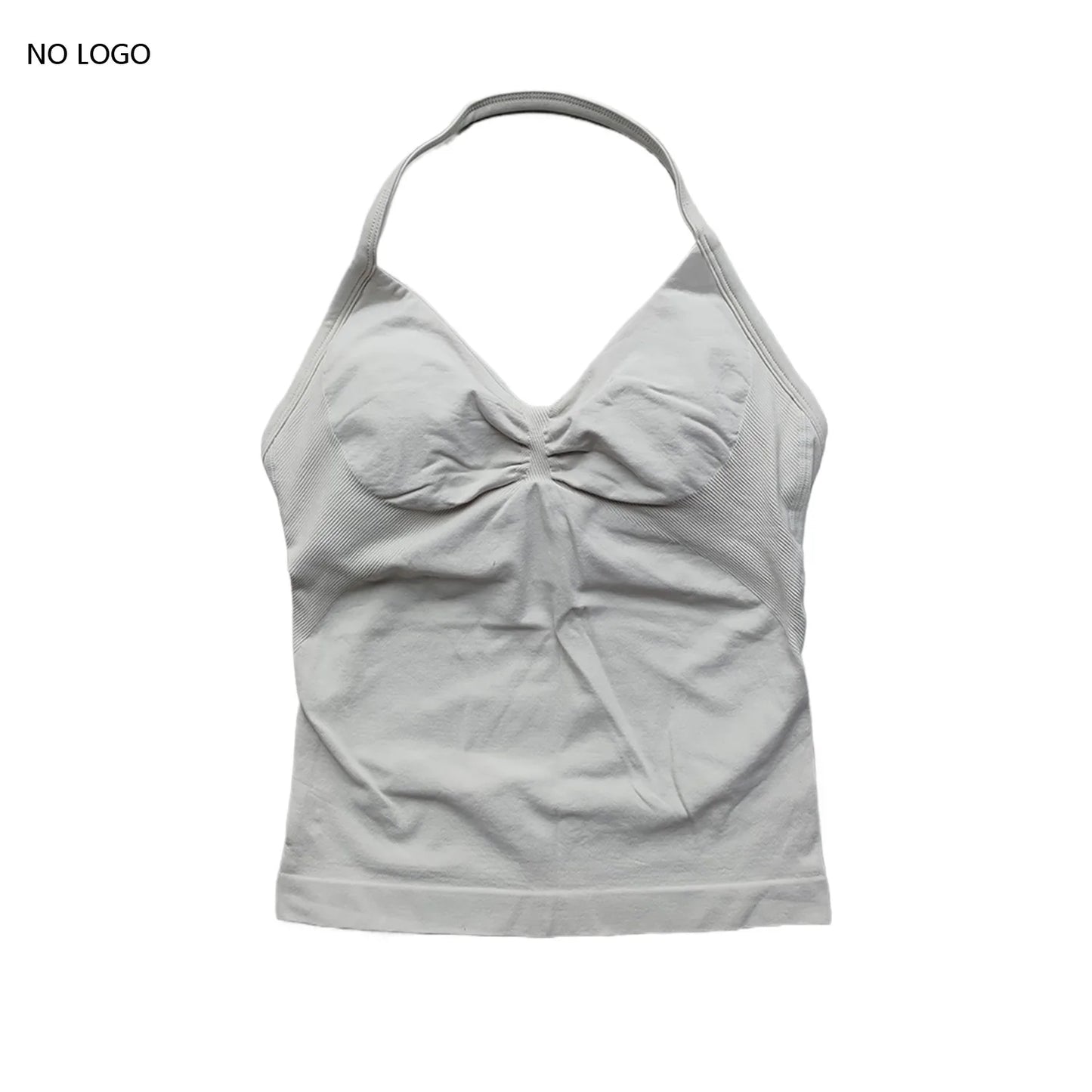 Women's Backless Gym Top - Soft, Stretchy Fit