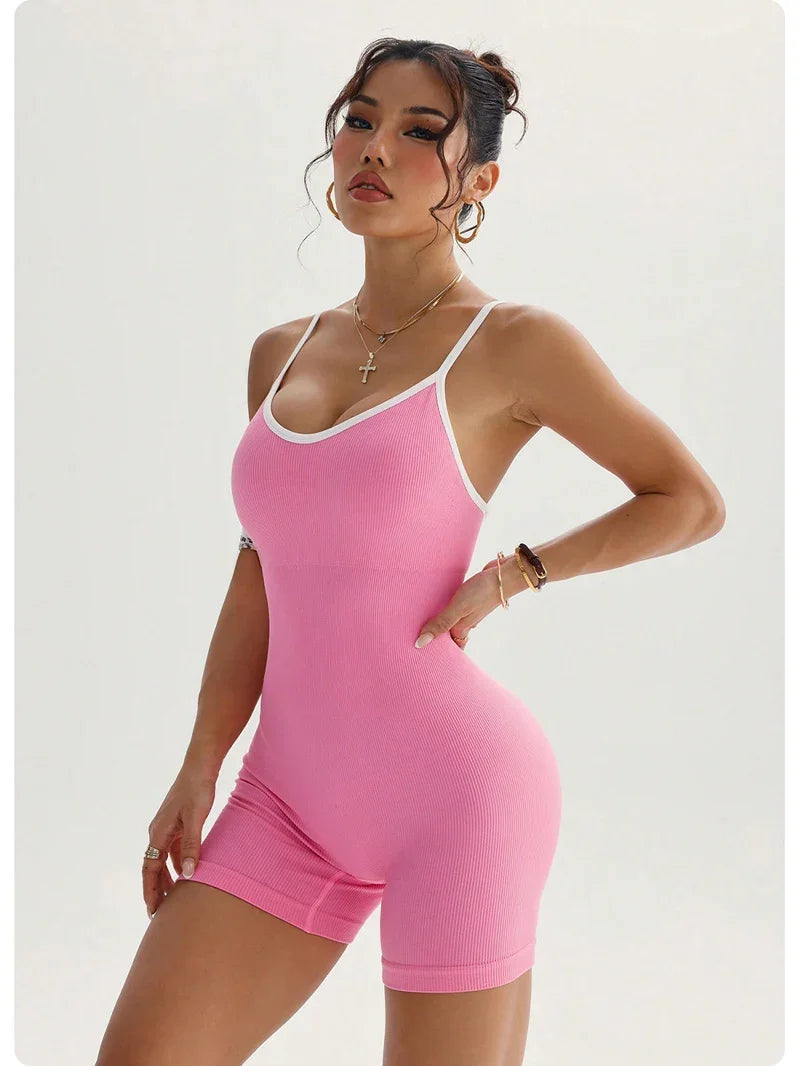 Cross Back Strappy Jumpsuit for Women