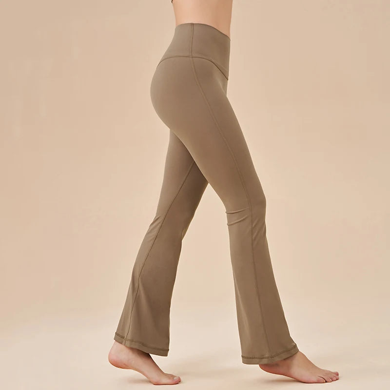 Womens Bell Bottom Yoga Pants – Stretch & Comfort